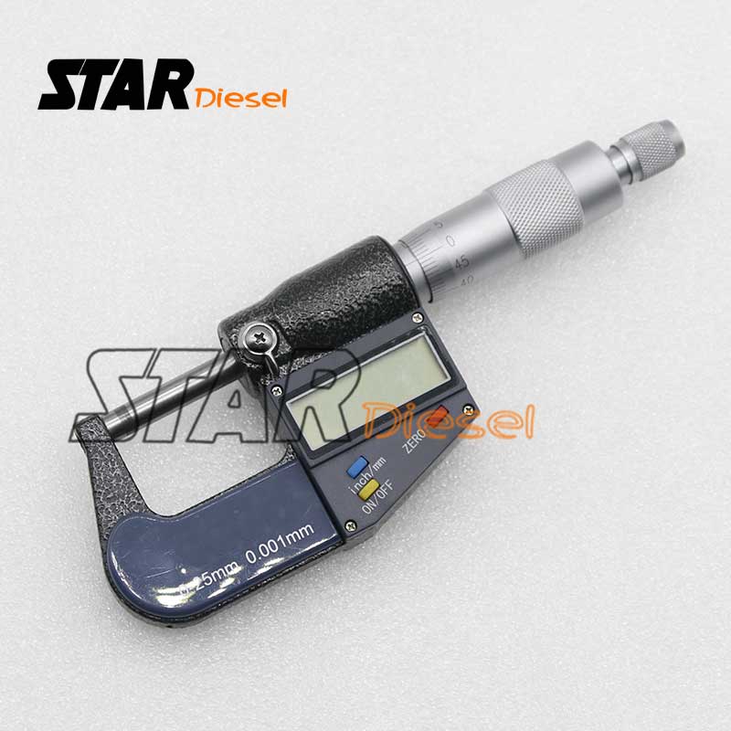 STAR diesel S0078 Micrometer Digital Display Blue Box Measurement Tools For Common Rail Fuel Injector Shims