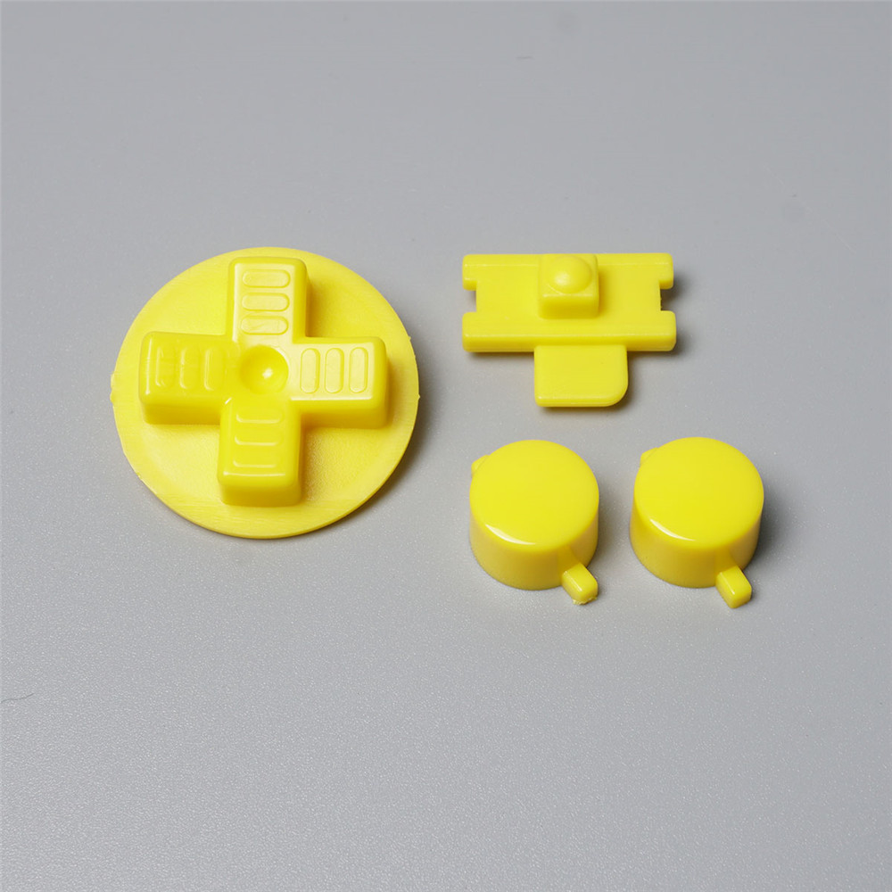 FUNNYPLAYING-Botones de repuesto para GB DMG Gameboy, accesorio, interruptor d-pad: light yellow