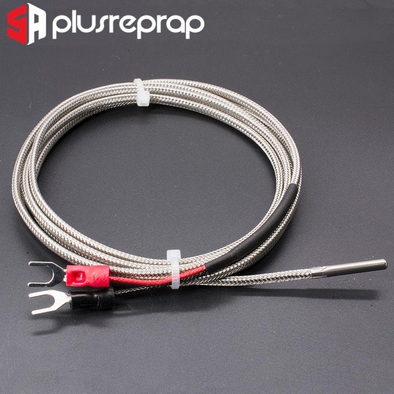 Sensores de termopar tipo K para impresora 3D, piezas de temperatura de cabezal de impresión de extrusión, 3x10mm o 3x15mm