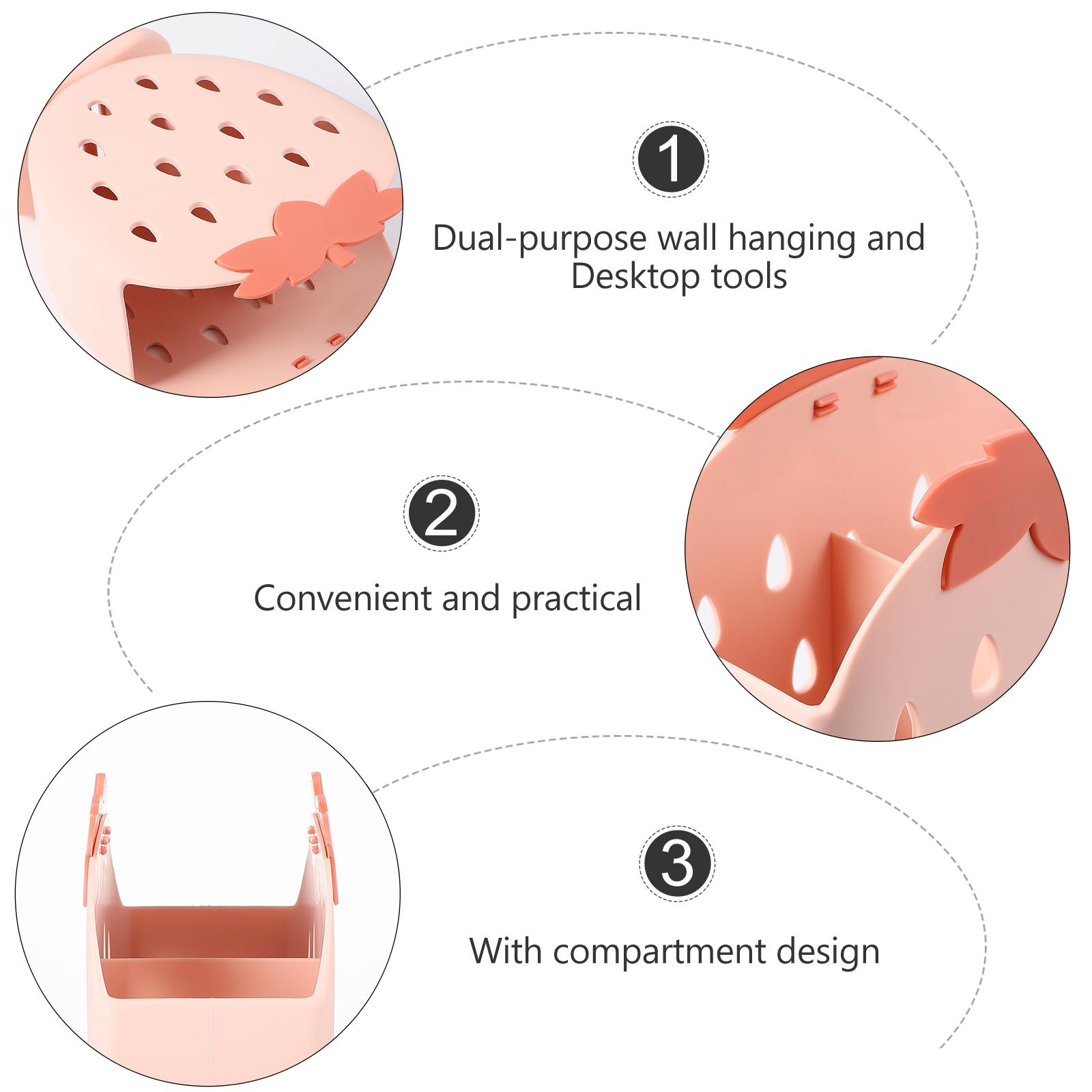 Plastic Servies Opbergbuis Afdruiprek Aanrecht Mand Bestek Organisator Gootsteen Hangende Mand Opslag Oplossing Houdt