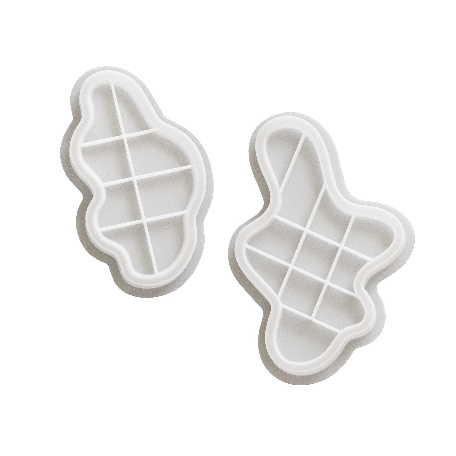 Bandeja Irregular, molde de silicona, bandeja de joyería, plato de baratija, portavelas, molde para fundición de cemento de hormigón, arte artesanal, decoración del hogar