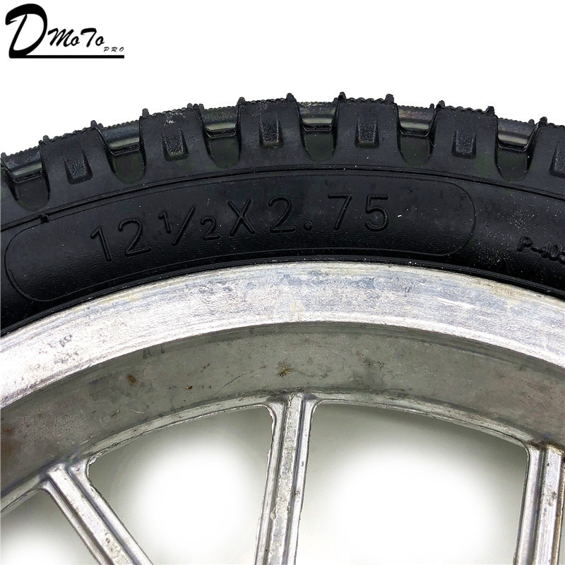 Neumáticos de rueda trasera o delantera de 12,5x2,75, ruedas de 47 y 49cc, Mini PIT Monkey Pocket Dirt Bike