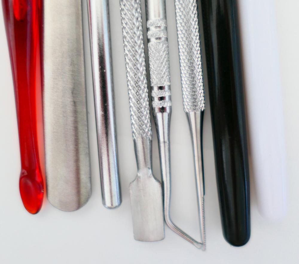 Bittb-Juego de Herramientas de manicura y pedicura, empujador de cutículas de acero inoxidable, cuchara para cutículas, empujador raspador