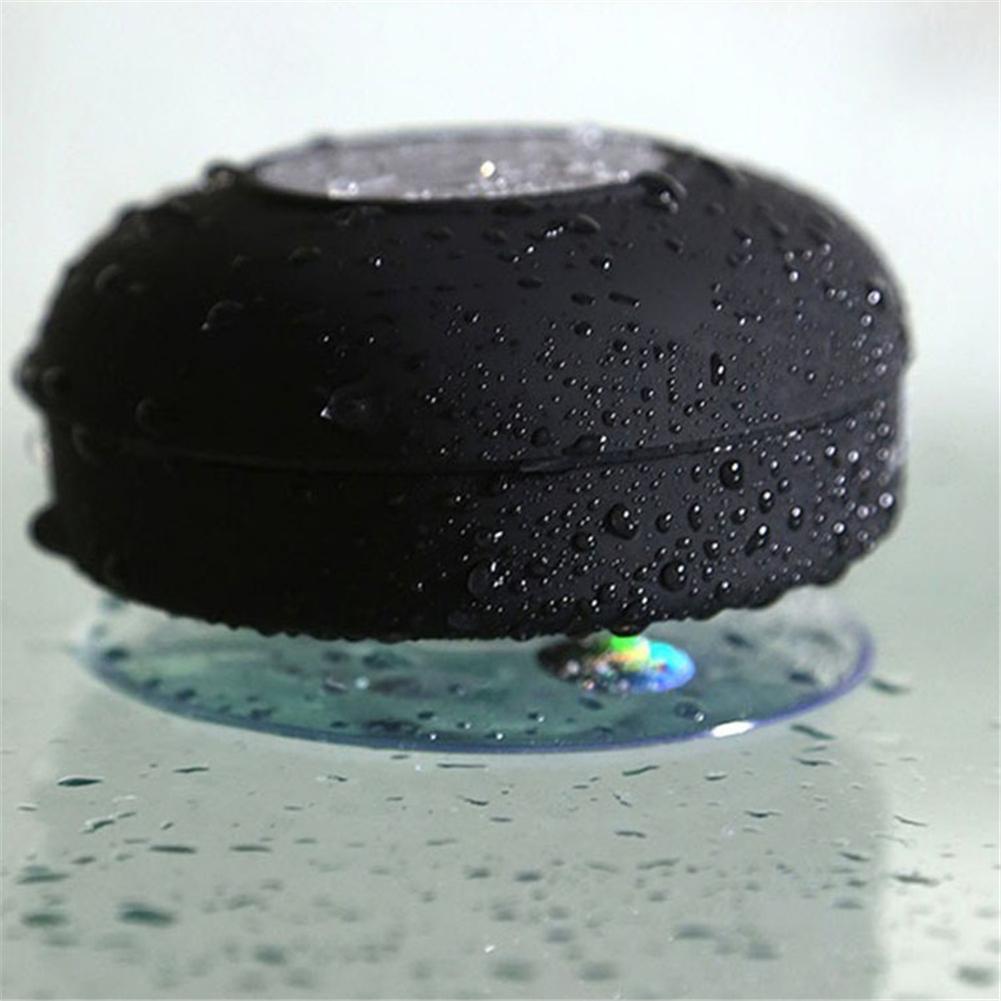Altavoz Bluetooth para exteriores ventosa impermeable inalámbrico para coche altavoz para teléfono móvil tarjeta de memoria con lámpara LED Radio FM
