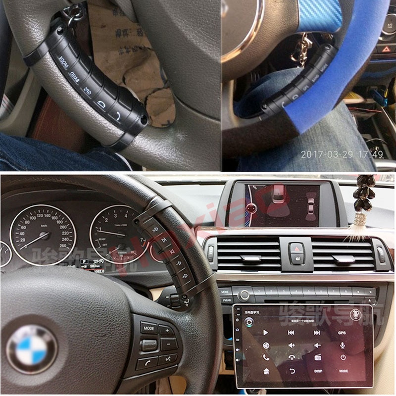 Universal fjernbetjening bil ratknap fjernbetjening bilnavigation radio  / 2 din android / vindue bluetooth trådløs