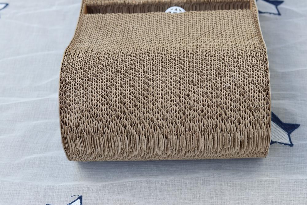 Cat Scratcher Lounge Fat Cat Bed Cardboard Paper Cat Toy Scratching Pad