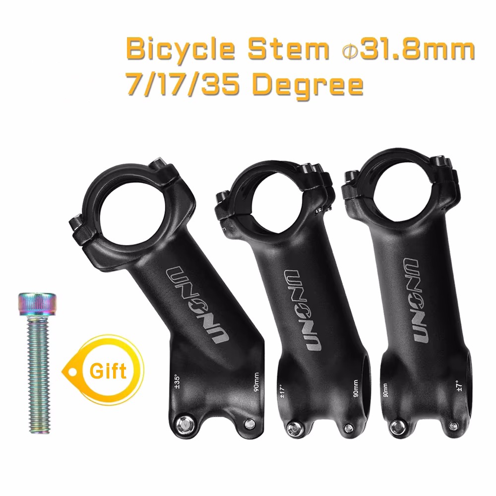 Kalloy Fahrradvorbau MTB Energie Fahrradtisch Fahrradlenkervorbau 7 17 35 Grad zum Mitnehmen 31,8 mm 60–130 mm Berg Straße Fahrradteile