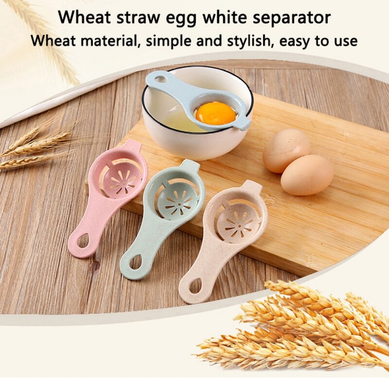 Eischeider - PP Plastic - Eigeel Wit Zeef Divider - Keuken Kook Gadget