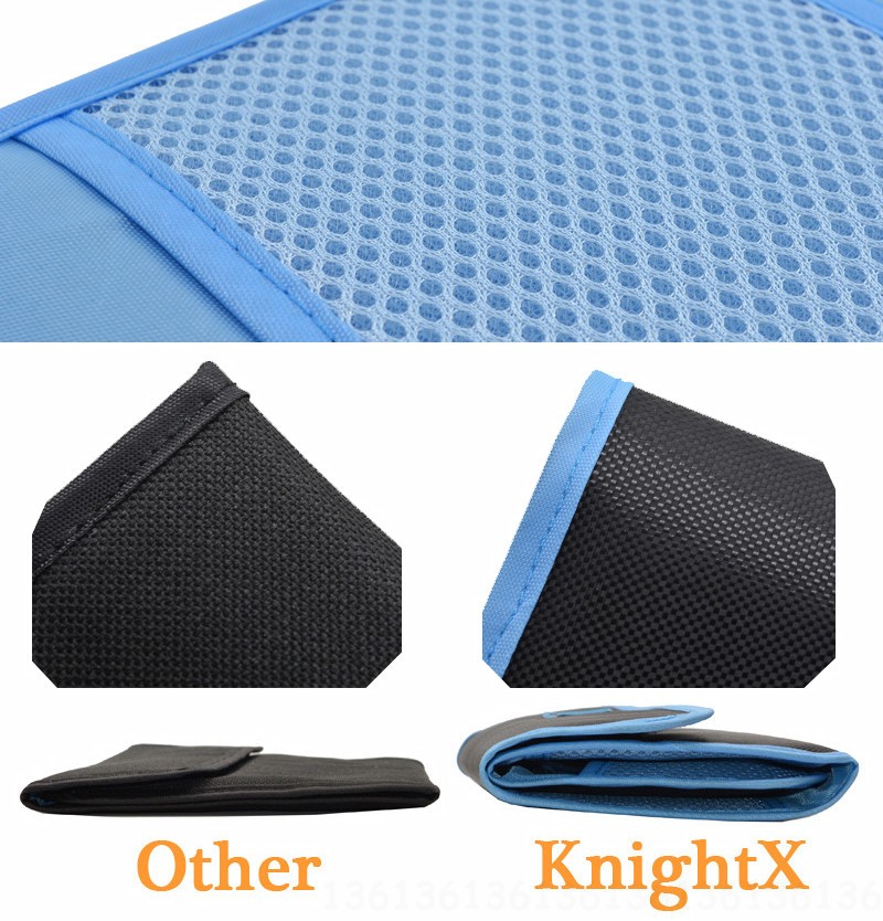 Knightx câmera uv cpl fld nd filtro de cor carteira lente adaptador anel saco de armazenamento caso bolsa titular 3 4 6 bolsos 49mm 52mm 58mm 82