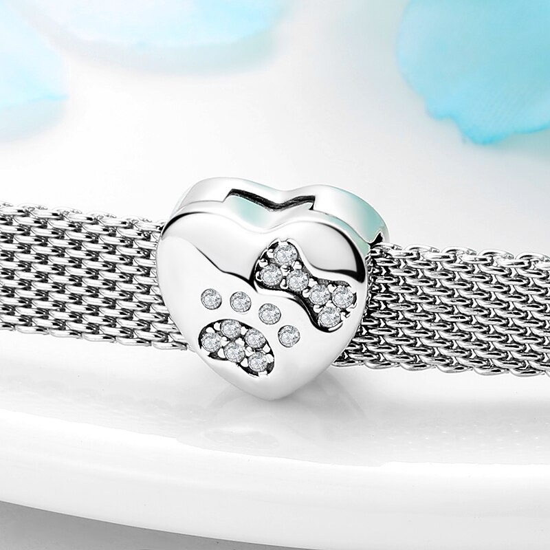 Di alta Qualità 925 In Argento Sterling Cuore Rotondo monther Amore Pendenti E Ciondoli Pinze Misura Branelli Originale Riflessione Braccialetti FAI DA TE Gioielleria Raffinata: PR0039