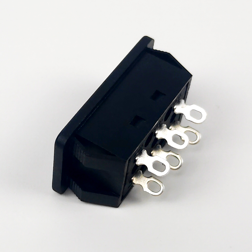 6 voet 115v to 230v gitaar effectpedaal aan/uit schakelaar 10a schuifschakelaar voor elektrische gitaar effectpedaal aan/uit