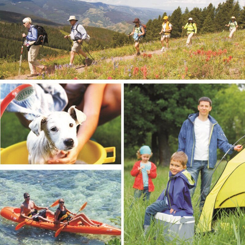 Outdoor Showers USB Charging Portable Camper Van Showers Outdoor Shower