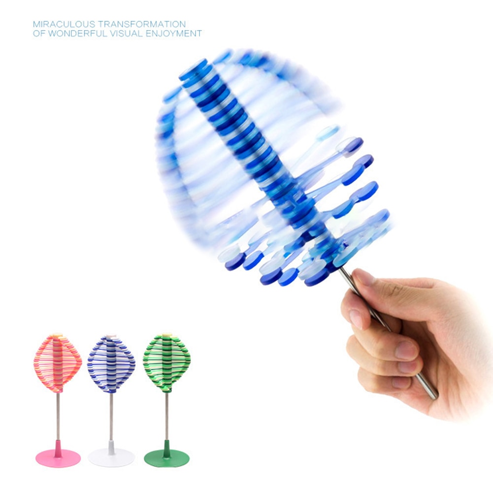 Pressure Reduction Fun Spinning Lollipop Rotary Toys Stress Relief Funny Twirl Desk Decoration
