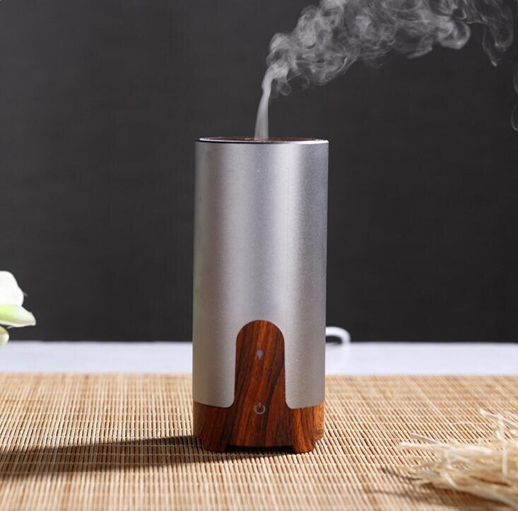 Mini Air Humidifier Wood Grain Diffuser Ultrasonic Air Mist Aromatherapy Purifier USB Vehicle Purification Office Home Tools: Default Title