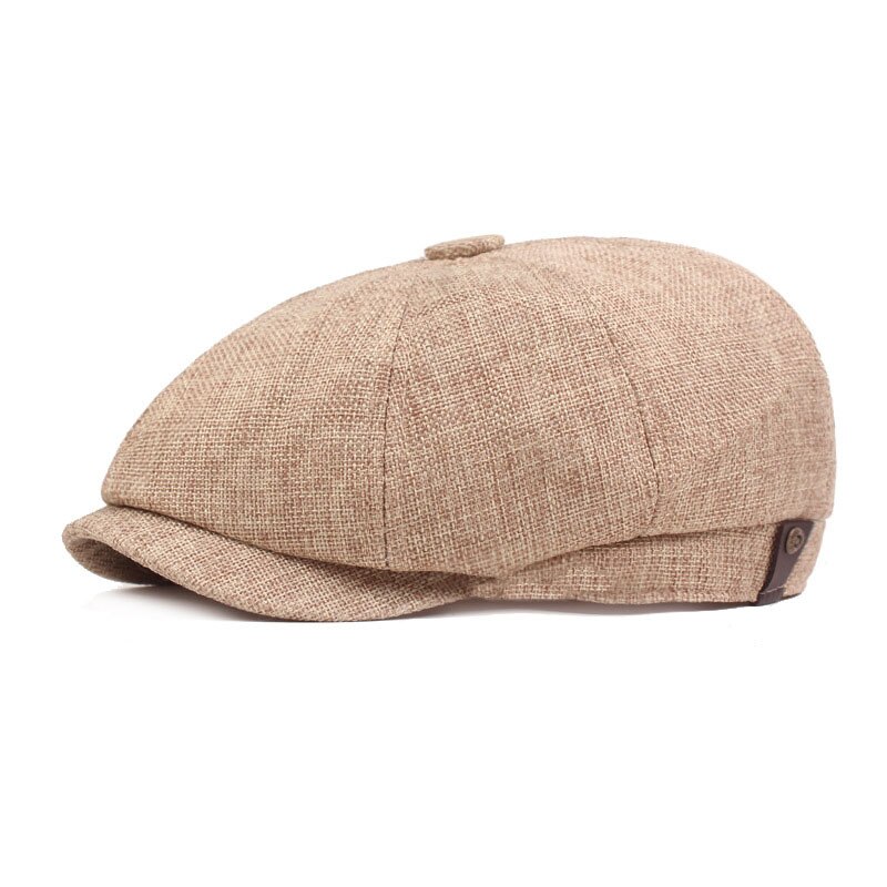 men's casual newsboy hat spring and autumn retro beret hat wild casual hats unisex wild octagonal cap