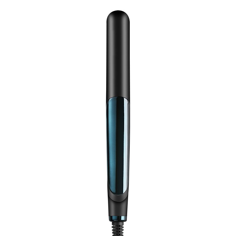 Elektrische Stijltang Professionele Krultang Toermalijn Keramische Haar Krultang Borstel Flat Iron 15S Warmte Uphairstyle Toools: blue-no box