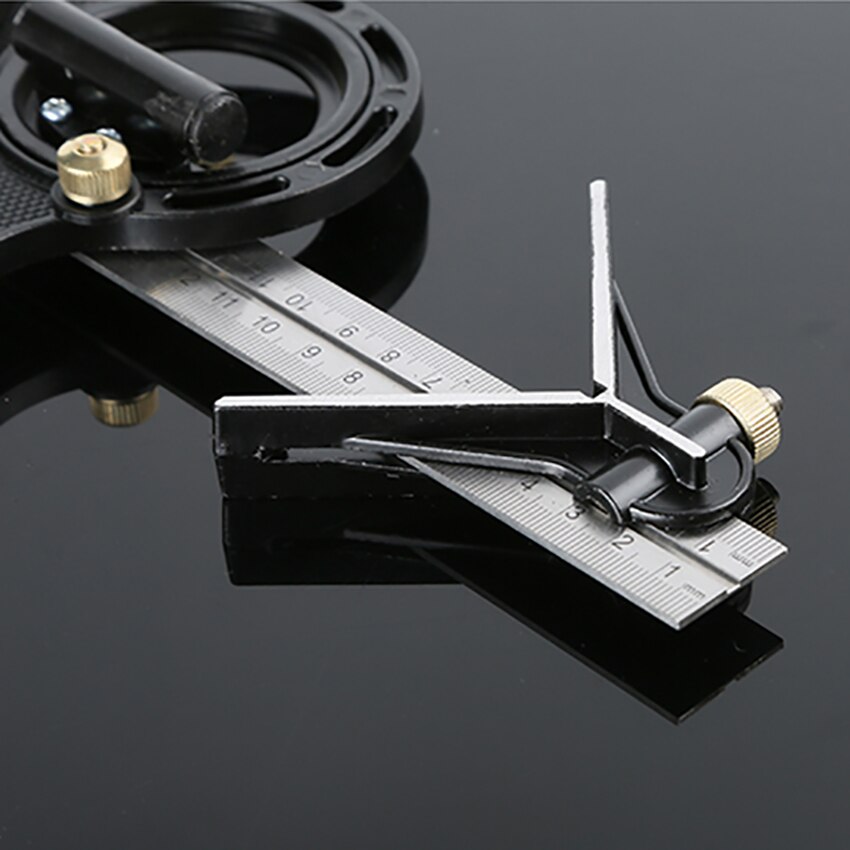 3 in 1 Combination Square Angle Finder Protractor 45 or 180 degree Adjustable Separable Ruler 300mm Woodworking Measuring Tools