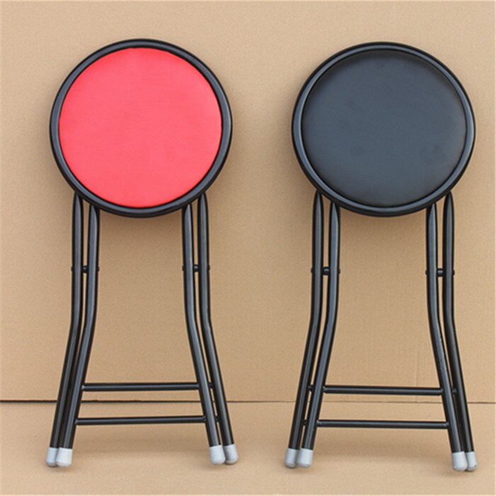 Taburete plegable de Taburete pequeño portátil puede deng Silla de silla taburete de plástico reforzado hogar taburete diao deng