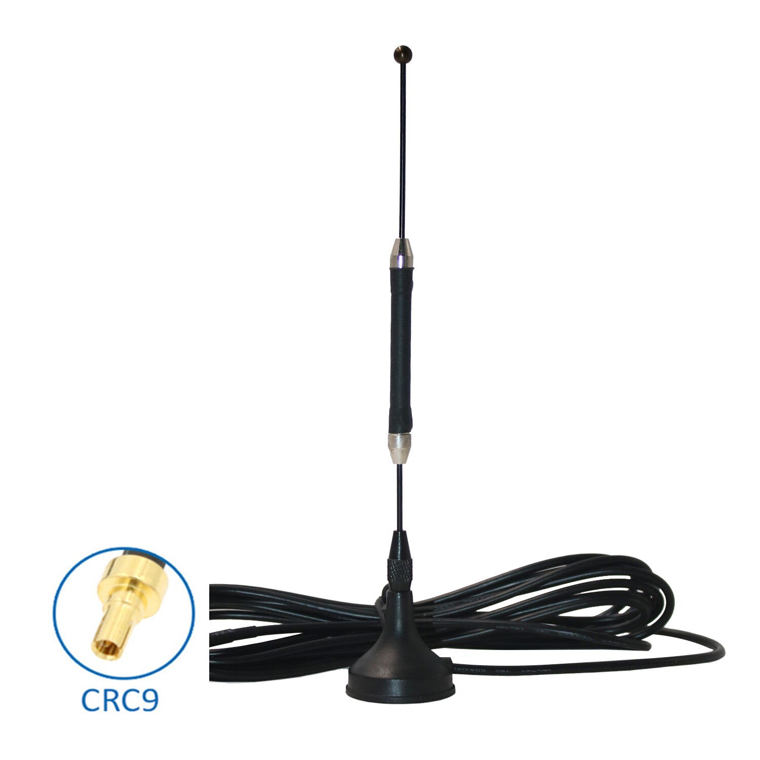 Antena 4g 10dbi sma, antena 3g 2.4g lte com base magnética cabo de extensão de 3m ts9 crc9 macho para modem roteador sem fio