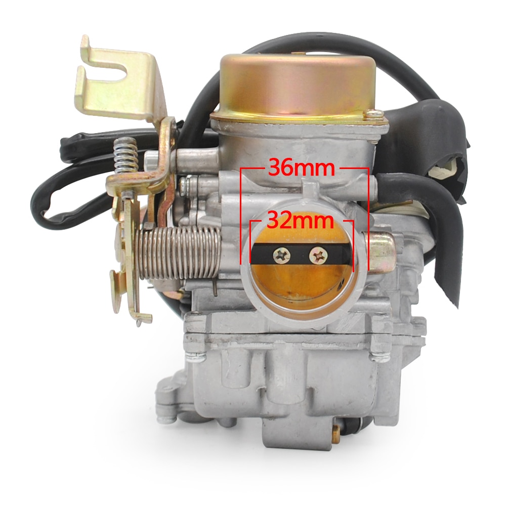 Runtong-carburateur de remplacement Keihin 32MM, CVK, carburateur Keihin, pour tous les Scooters Atv, avec GY6 réservoir 150-250cc, 260