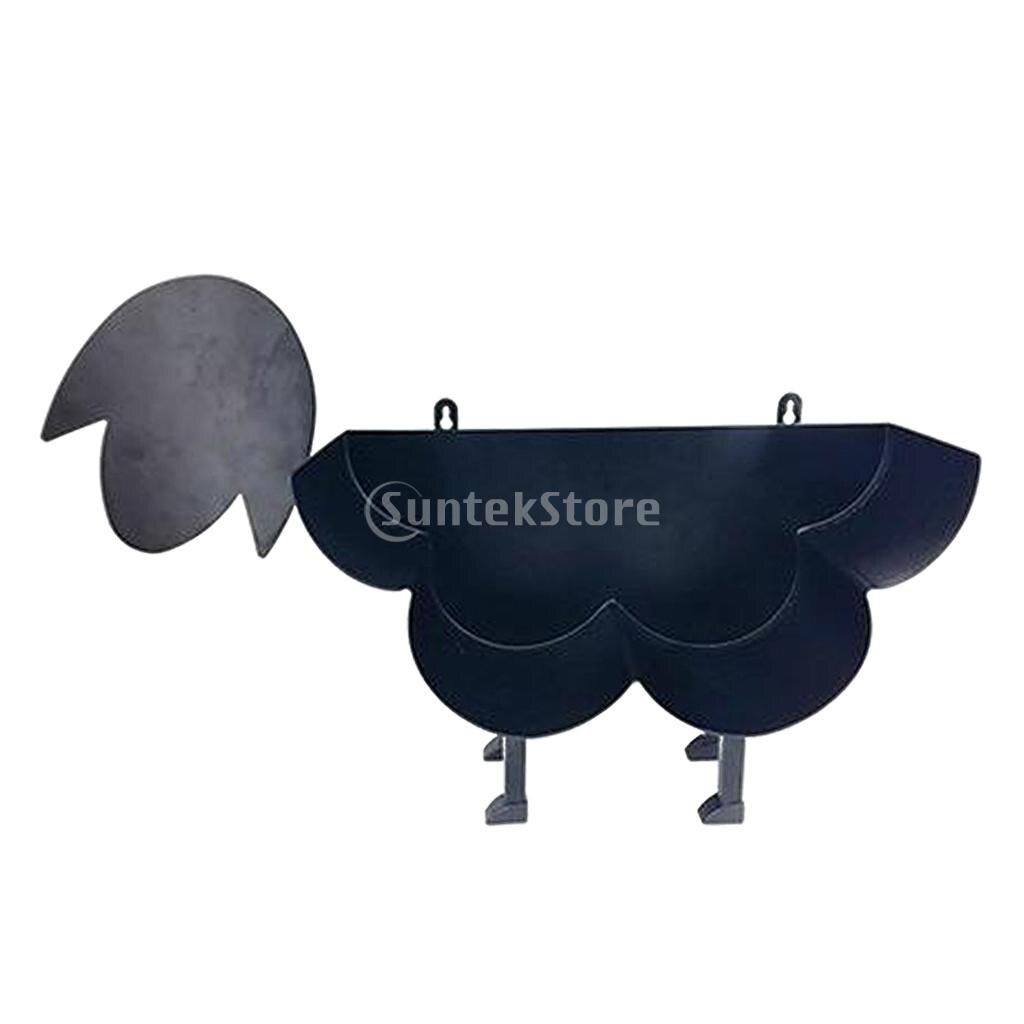 Novelty Toilet Paper Roll Holder Iron Wall Mounted or Free Standing Bathroom Indoor Bath Room Loo Roll Holder Kitchen Supply: Sheep 2