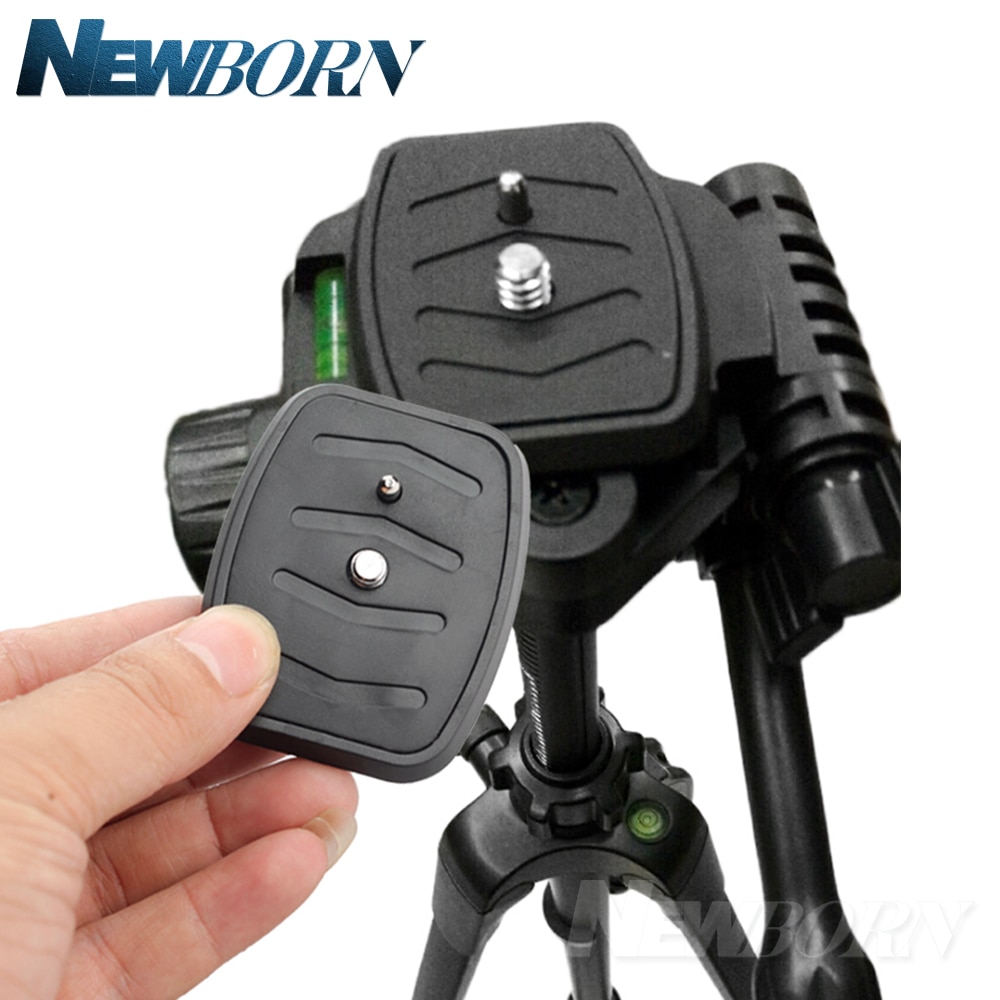 Quick Release Plate Screw Adapter Mount Head Tripod Monopods For DSLR SLR Camera Yunteng 668 690 600 800 Tripod Heads