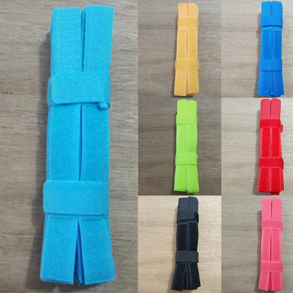 50 Pcs Loop Cable Wire Organizer Fastener Hook Loop Back To Back Nylon Cable Ties Reusable Cord Rope Holder Magic Sticker