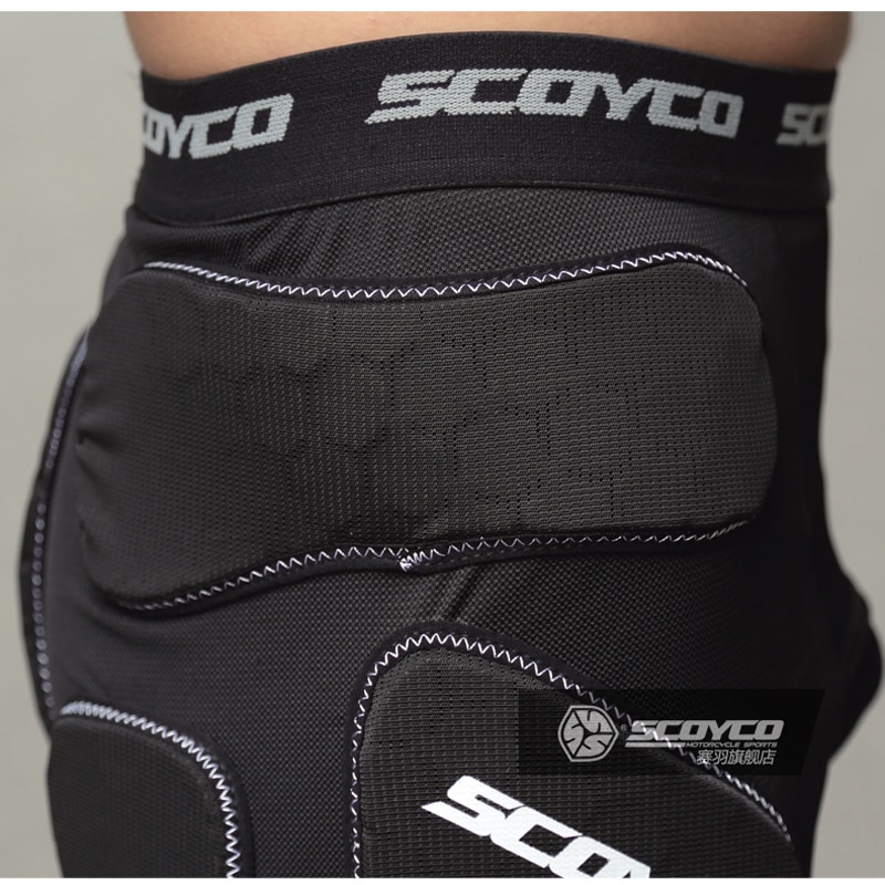 Scoyco-blindaje de Motocross PM01, pantalones cortos de protección de PE para motocicleta DH MTB Armour, equipo protector