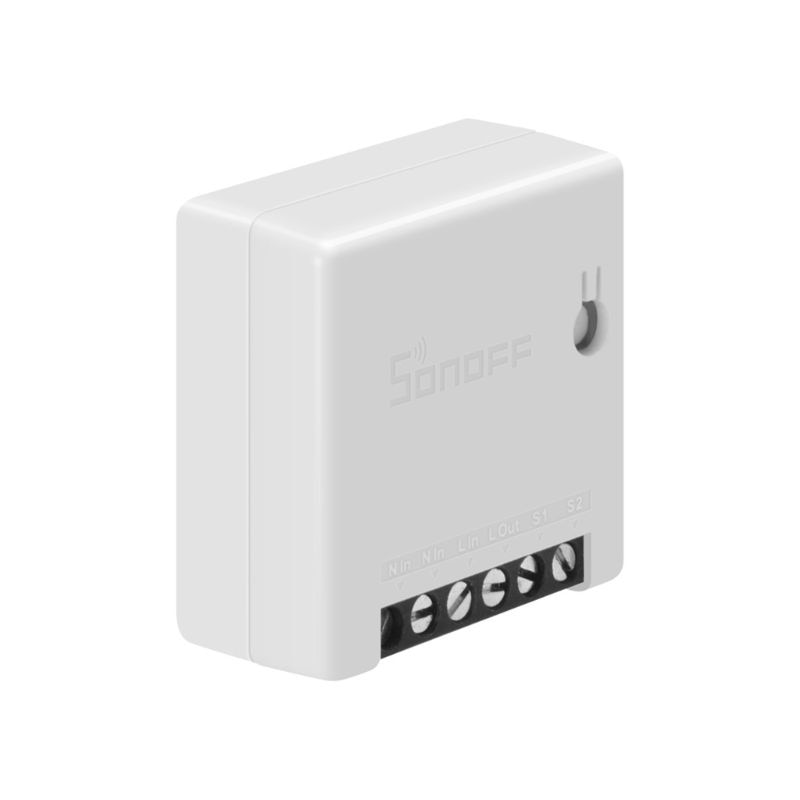 Pour Sonoff MINI bricolage commutateur intelligent petit commutateur WiFi pour Alexa Google maison télécommande système d'alarme