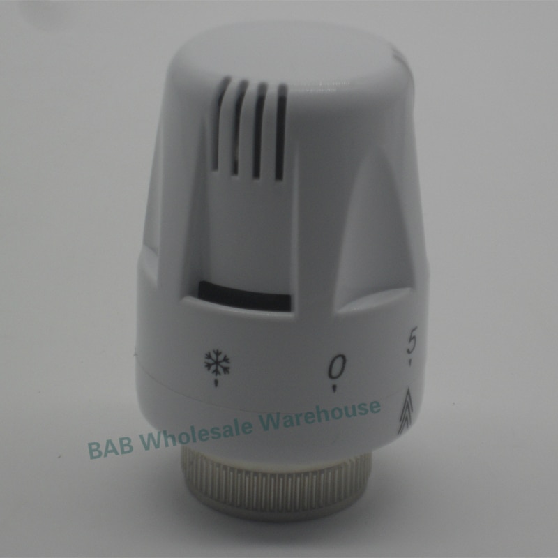 M30X1.5mm tête de soupape de radiateur thermostatique pour système de chauffage par le sol contrôleur de température à distance vanne de radiateur thermostatique