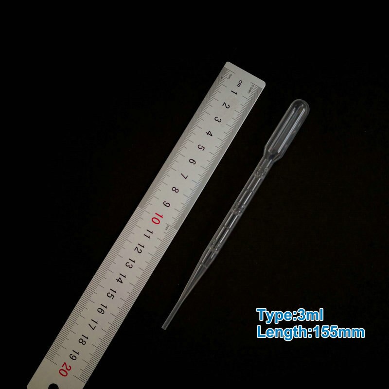 3ml Plastic Clear 100pcs 200pcs 300pcs 500pcs 1000pcs Lab Graduated Dropper Transparent Transfering Pasteur Pipettes