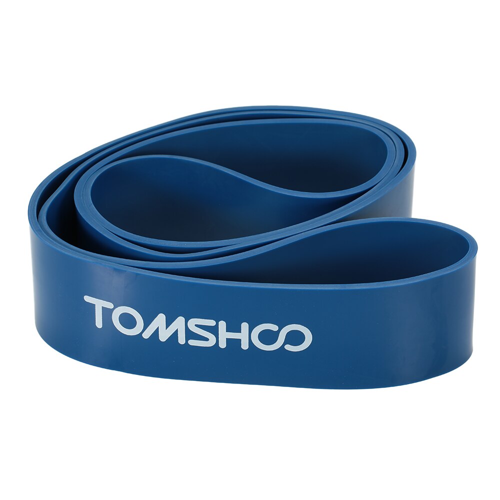 Tomshoo 208cm workout loop band pull up assist band stretch modstand band powerlifting bodybulding yoga assist mobility band