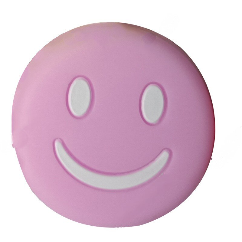 Smile Emoticon-amortiguador de vibración para raqueta de tenis, accesorio deportivo de silicona antivibración, para reducir la vibración: B
