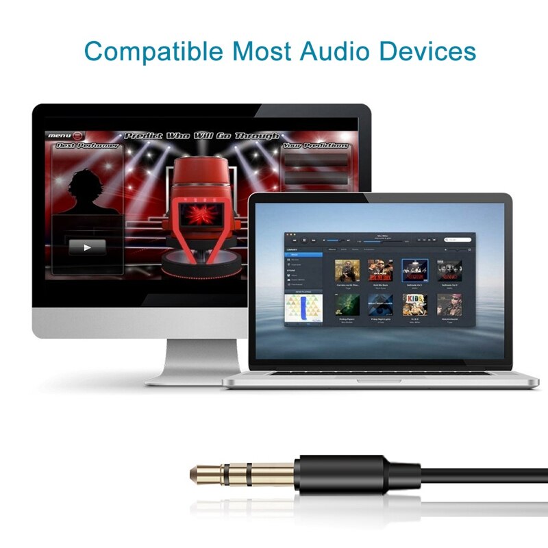 PC Microphone Plug and Play 3.5mm Home Studio Omnidirectional Microphone Suitable for Laptop PC Mobile Phone Tablet