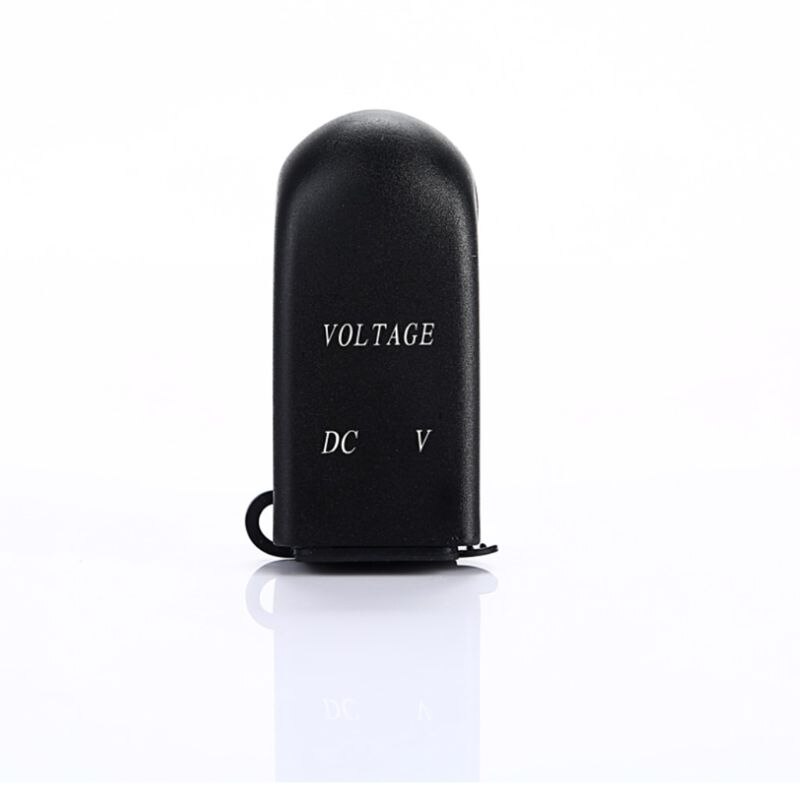 Doppio caricatore impermeabile USB adattatore di alimentazione voltmetro a LED presa DIN per moto BMW Triumph Hella