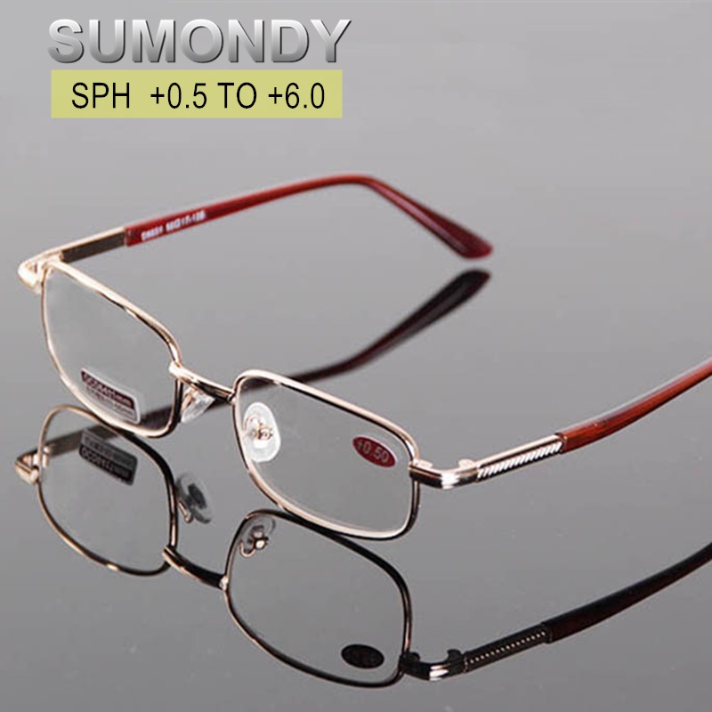 Leesbril mannen vrouwen dioptrie  +0.5 0.75 1.0 1.25 1.5 1.75 2.0 2.25 2.5 2.75 3.0 3.25 3.5 3.75 4.0 4.5 5.0 5.5 6.0 presbyopie