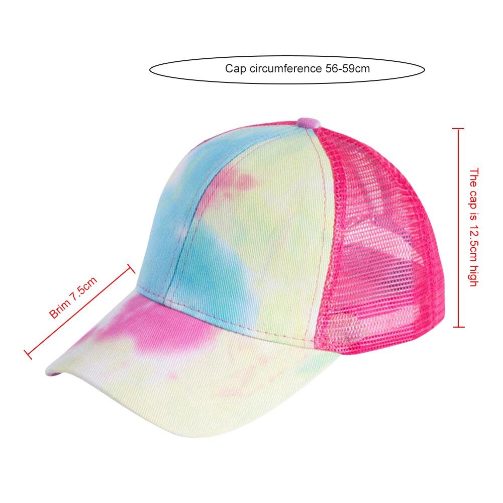 Coletero con gorra de béisbol de malla para hombre y mujer, gorra ajustable para verano, deportes de equitación al aire libre, informal: D