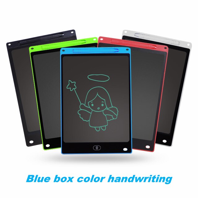 8.5Inch Electronic Drawing Board LCD Screen Writing Tablet Digital Graphic Drawing Tablet Handwriting Touchpad Pad Board Monitor: Blue box