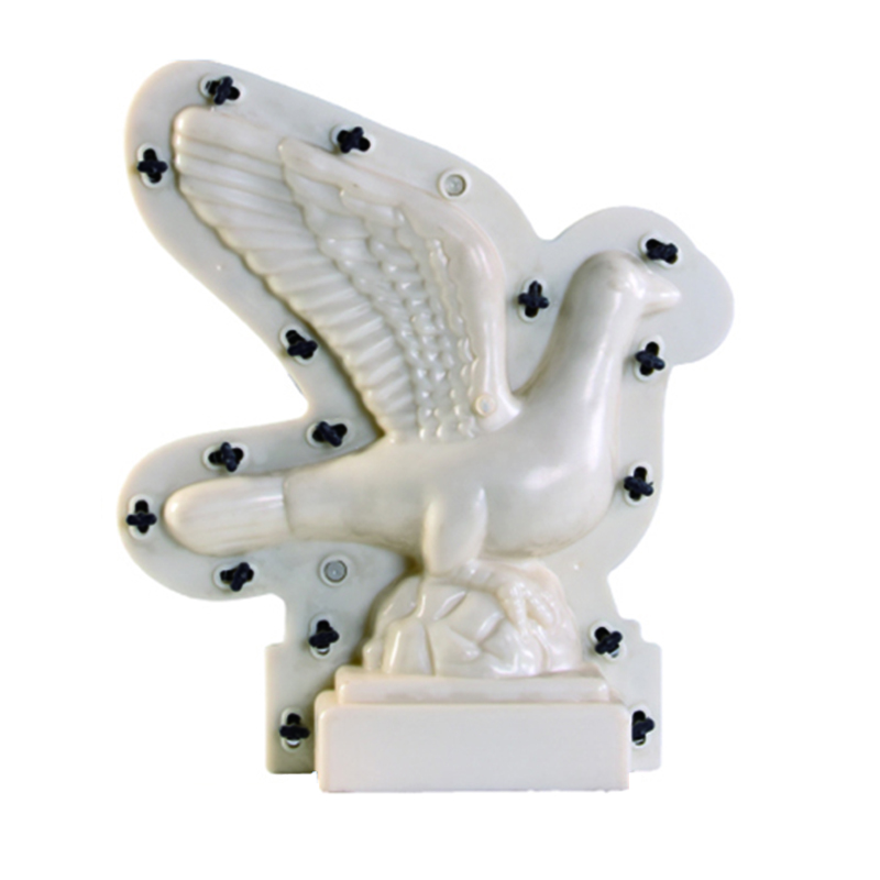 Moldes decorativos de plástico ABS para escultura de animales, molde para extender pájaros de hormigón, moldes para estatuas