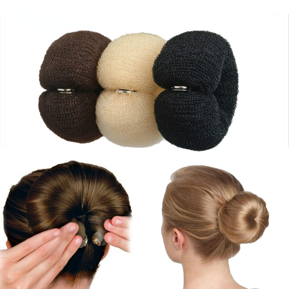 Hair Bun Maker Donut Magic Foam Sponge Easy Big Ring Hair Styling Tools Hairstyle Hair Accessories For Girls Women