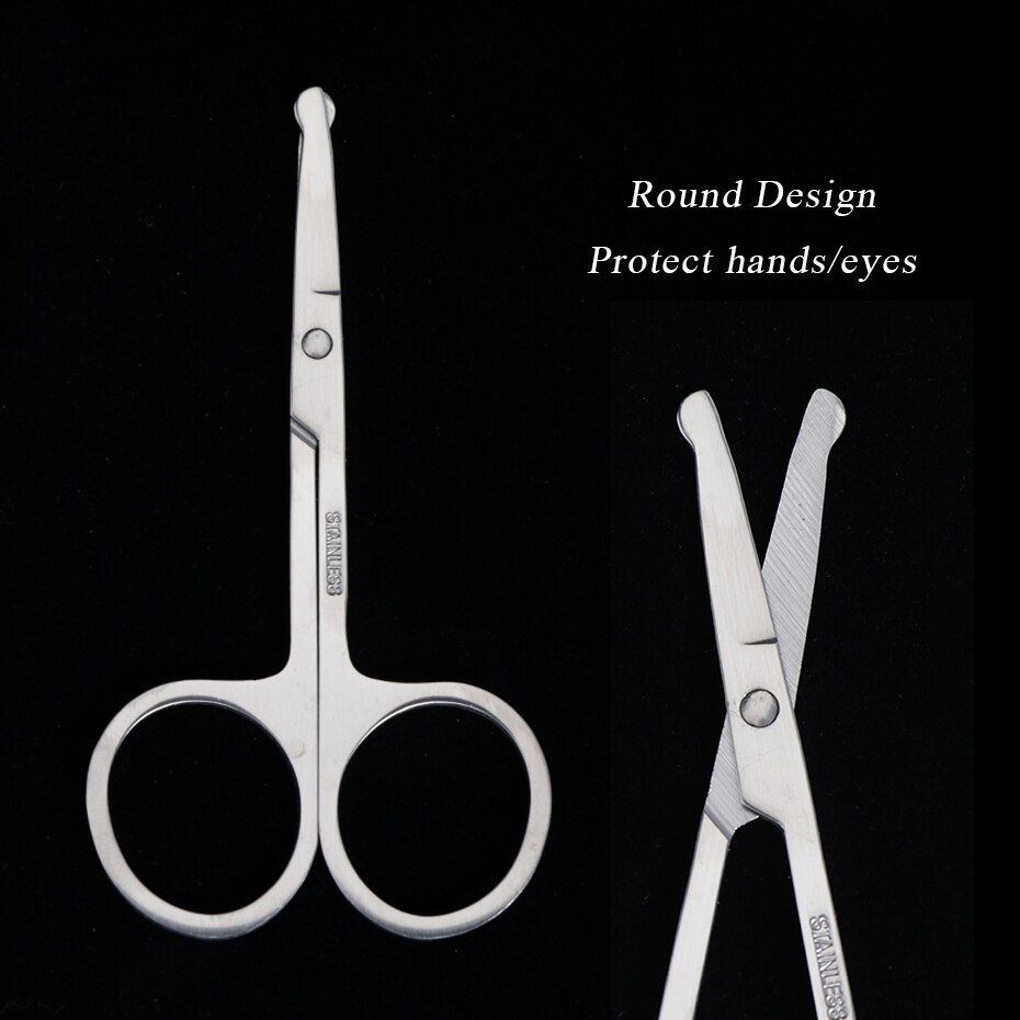 1pcs Chameleon Nail Scissors Stainless Steel Curved Crane Cuticle Cutter Eyebrow Hair Scissor Trimmer Nippers Makeup Tool BE1519