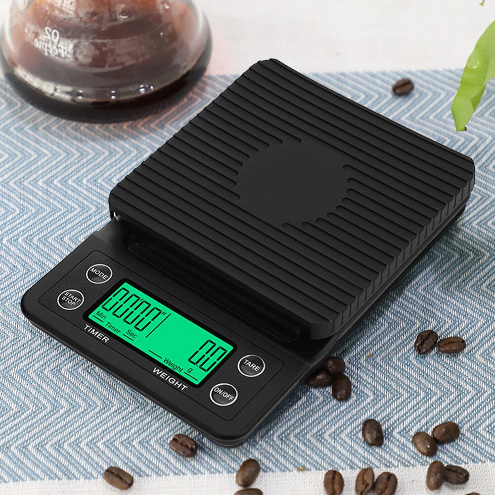 Kitchen Scale Precision Electronic LED Digital Smart Coffee Scale Household Weight Balance Kitchen Accessory