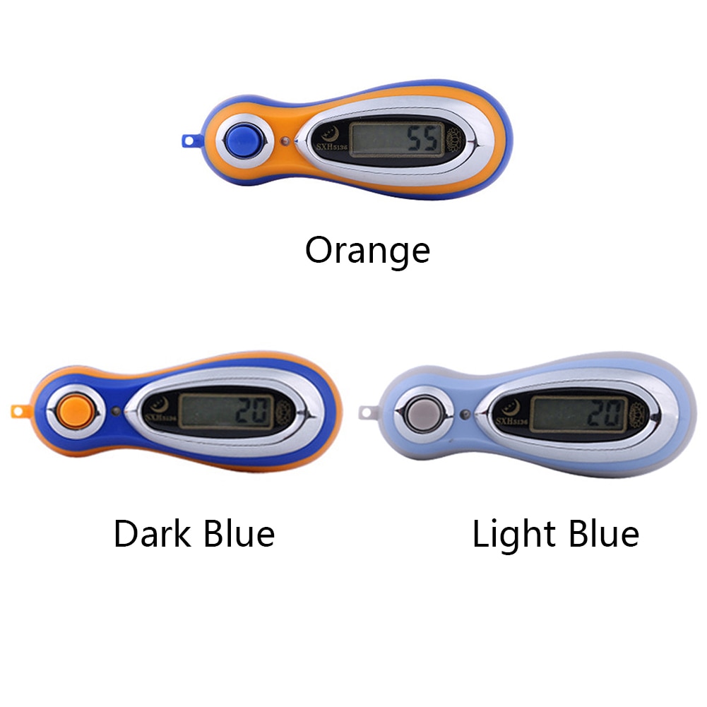 Compteur manuel multifonction numérique Chanting bouton de presse LCD Portable affichage clair basse consommation électronique alimenté par batterie