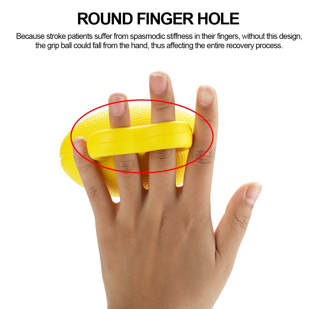 Universele Hand Functie Trainer Vinger Herstel Training Oefenen Stress Grip Bal Split Vinger Grip Bal Grip Ring Trainer