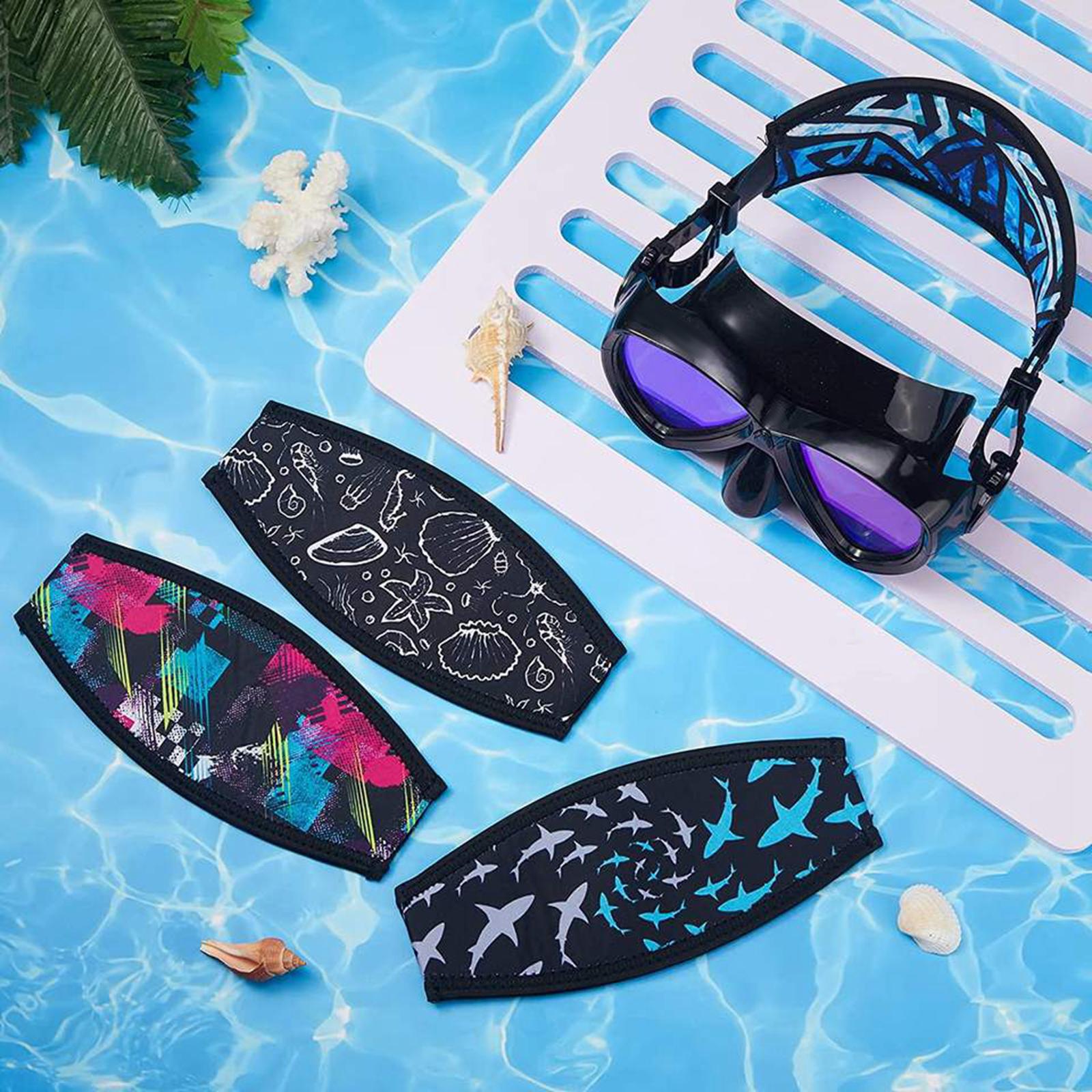 Neoprene Scuba Diving Mask Strap Cover Comfort Padded Protection Long Hair Band Equipment Gear Accessories Diving Masks Strap