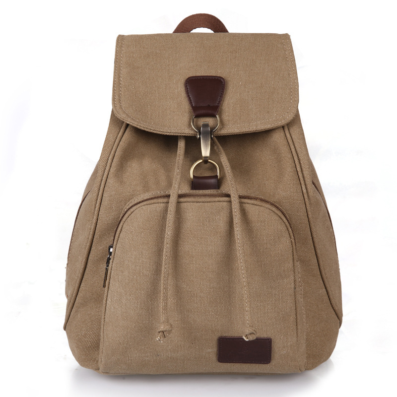 Chuwanglin Female women canvas backpack preppy style school Lady girl student school laptop bag mochila bolsas ZDD6294