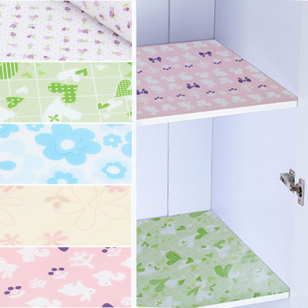 5M Herbruikbare Lade Mat Contact Papier Kast Liner Vochtbestendige Waterdicht Stofdicht Antislip Keuken Tafel plank Liner Pad