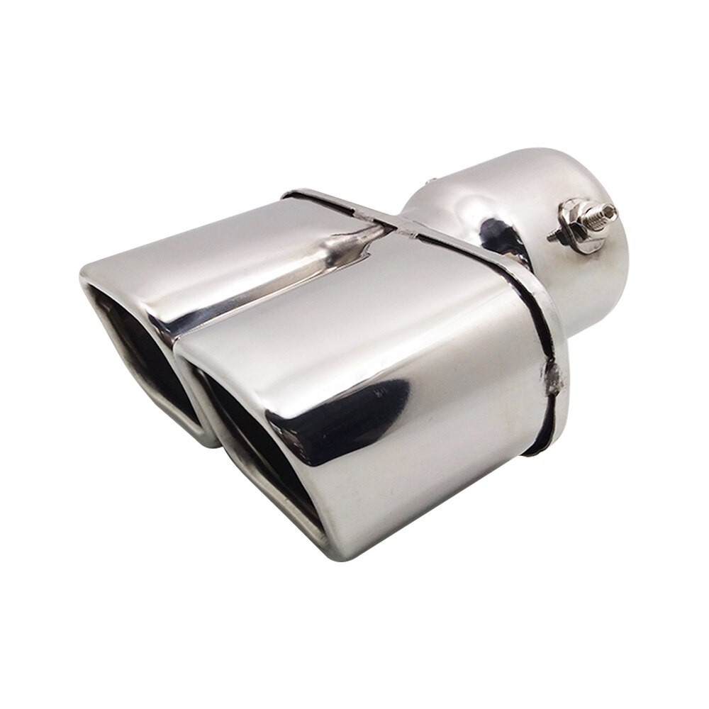 Double Entrance Exhaust Pipes Mufflers For MINI Cooper Mitsubishi Pajero Volkswagen Cadillac Hyundai Ford Fiesta Mercedes Benz