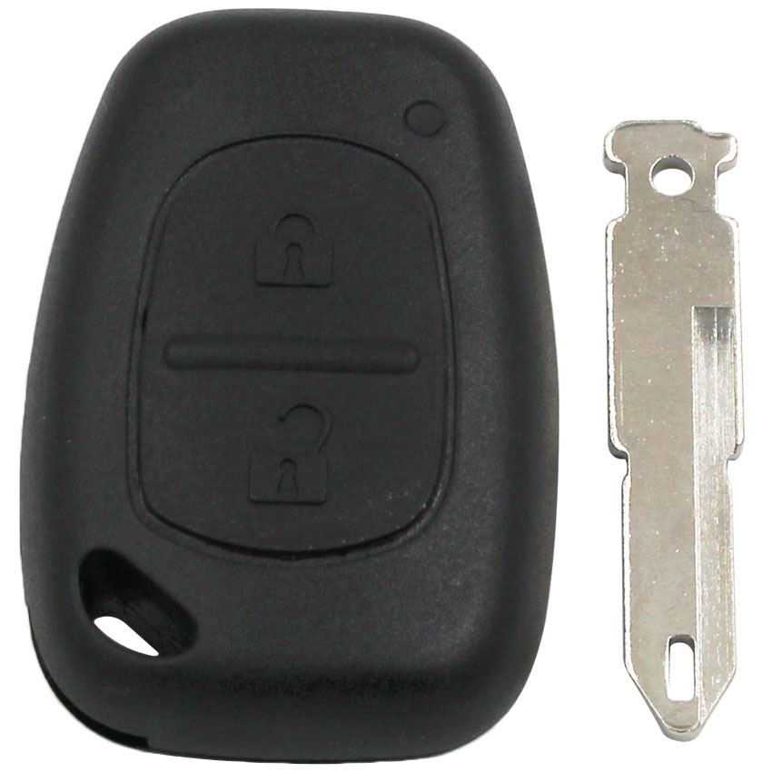 Smart Keyless Entry Fob 2 Button For Remote Key fob 433MHz with PCF7946 Chip NE73 blade