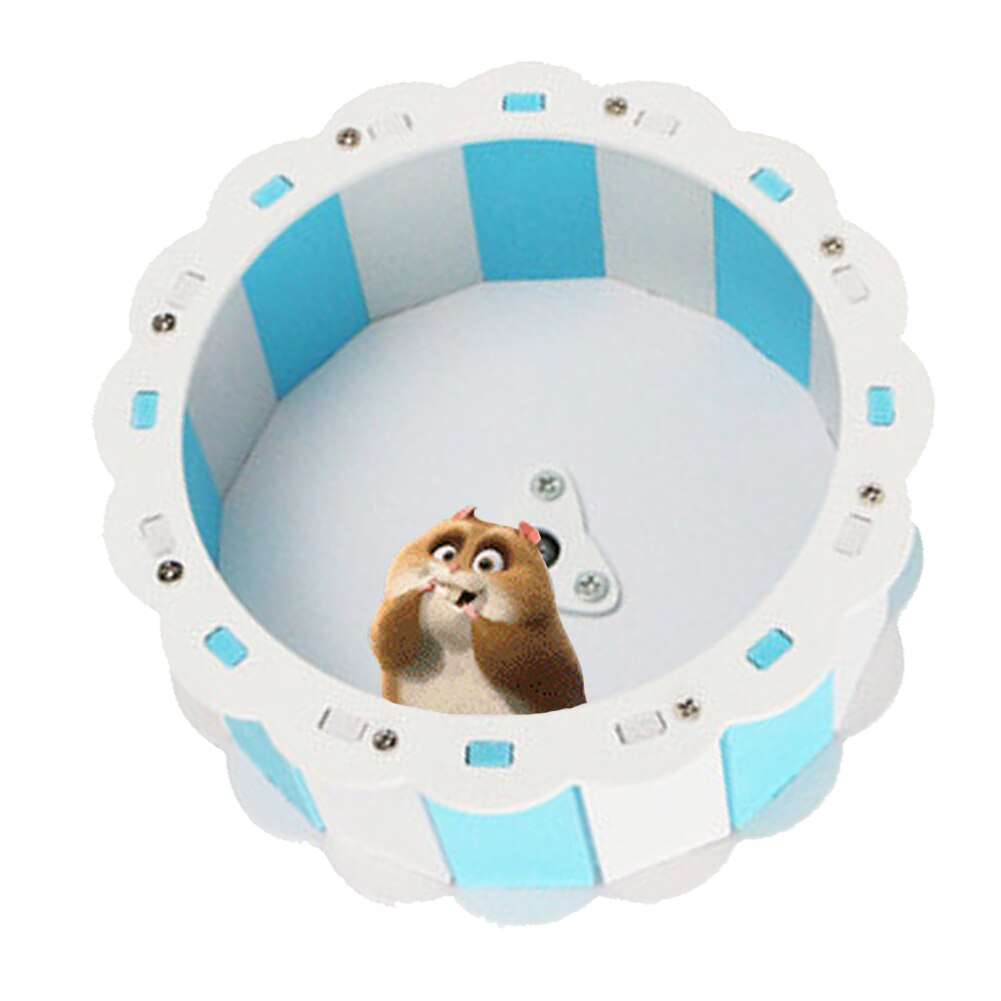 1pc Hamster Running Disc Toy Silent Rotatory Jogging Wheel Pet Sports Wheel Toys Small Animal Exercise Wheel Pet Accessories